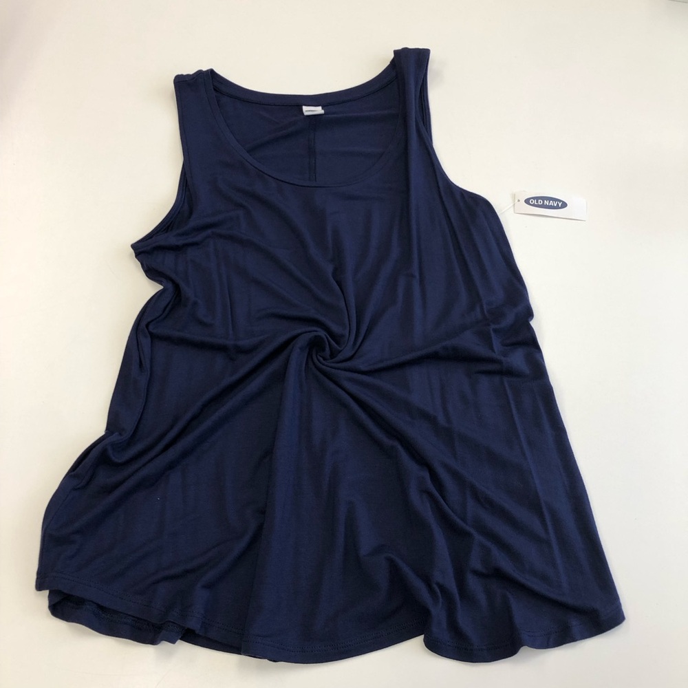 NWT - Old Navy Luxe Navy Blue Tank Top